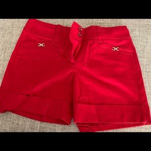 Red White House black market shorts!